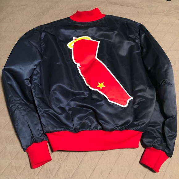 Vintage California Angels Jacket LG - Picture 3 of 8